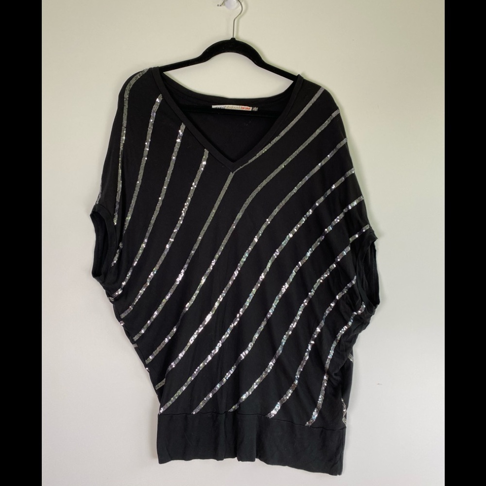 Young, Fabulous and Broke Black Jersey Dress - Picture 2 of 9
